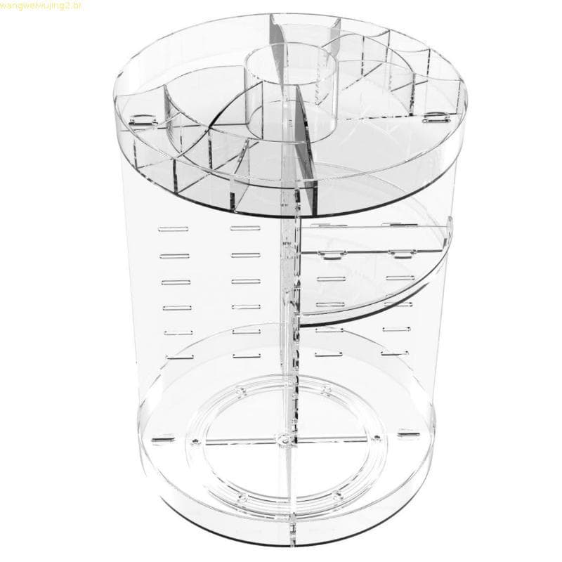 Fabrica Propria Organizador De Maquiagem Giratório 360º Acrílico Organizador Make