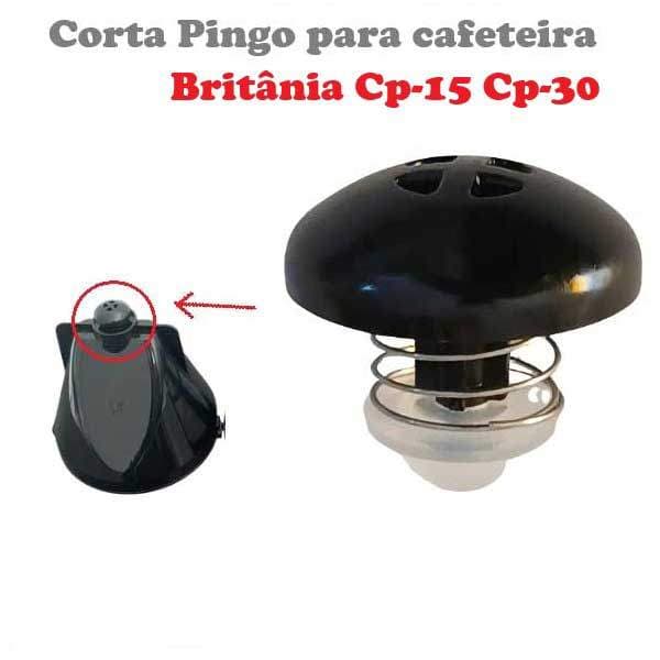 CORTA PINGO, Mola e Vedação Para Cafeteira Britânia Cp30, Cp15, BCF15, BCF30 e Outras