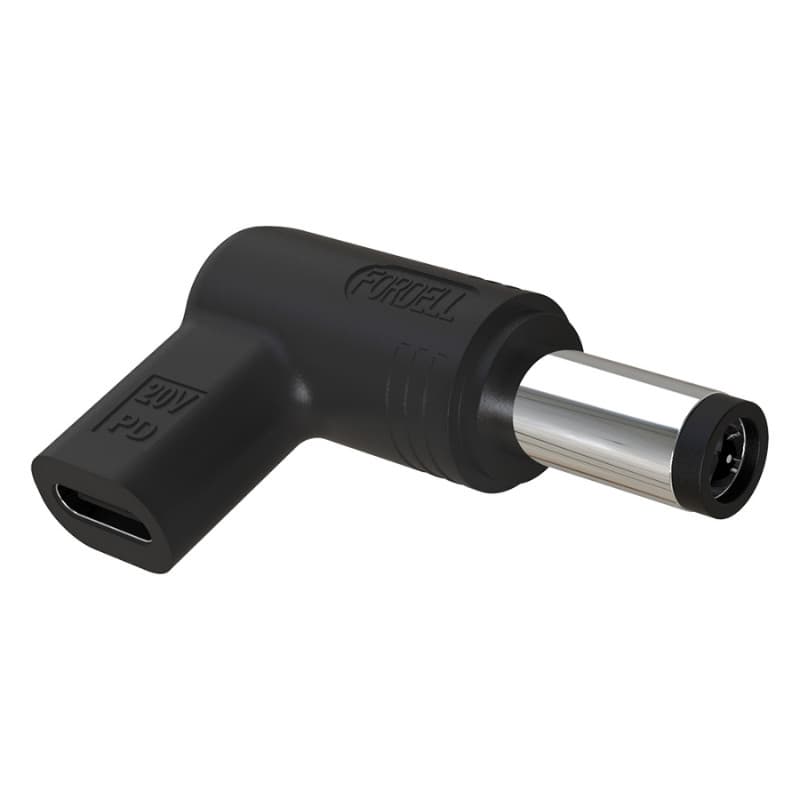 Plug adaptador para carregamento Type-C compatível com notebooks DELL Modelo IF-224 7.4*5.0