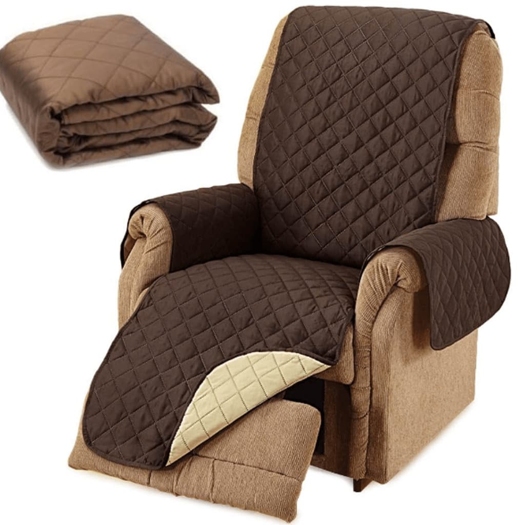 Capa Protetor de Sofa Poltrona 1 Lugar Impermeavel Pet Cachorro Bichos Anti Pelos Dupla Face Protetora