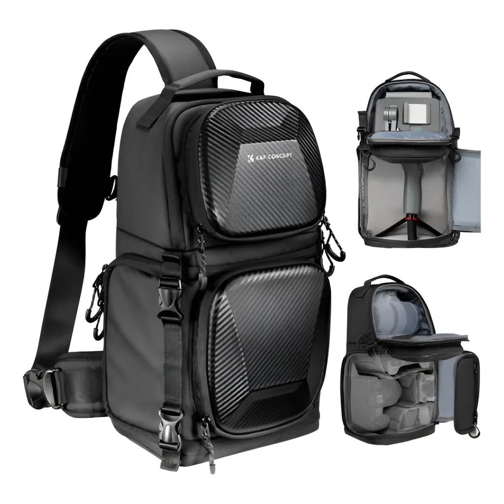 Mochila Rígida De Carbono K&f 10l Fotografica Acessório Dslr