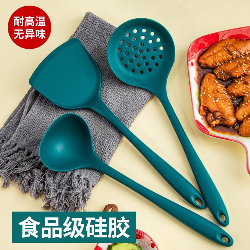 Lehuang espátula de Silicone antiaderente Pan espátula especial espátula de cozinha doméstica resistente a altas tempera
