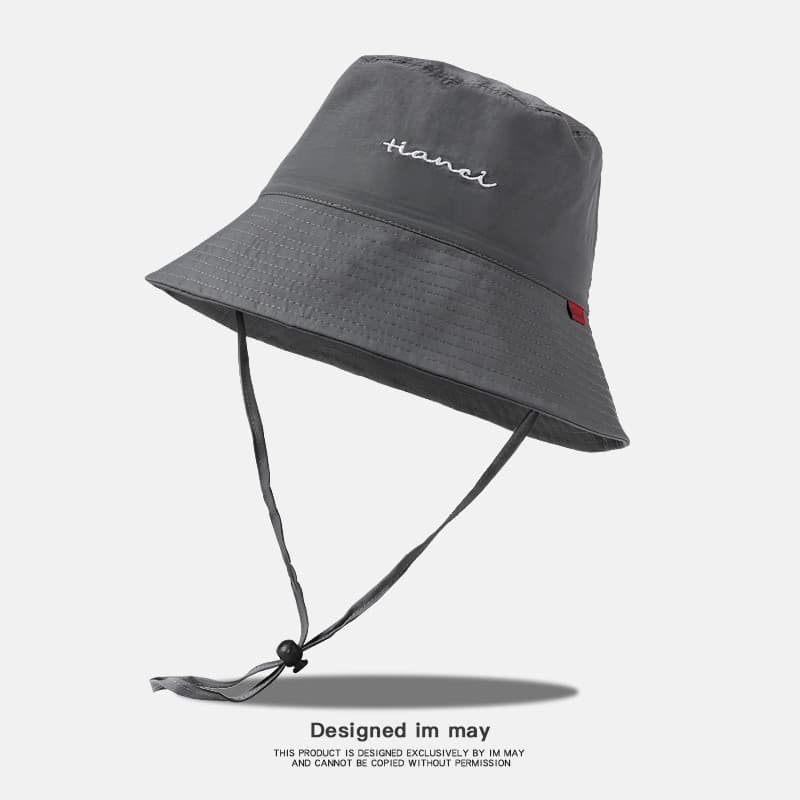 Street Wear ciclismo chapéu à prova de vento estilo verão masculino protetor solar ao ar livre guarda-sol pescador chapé