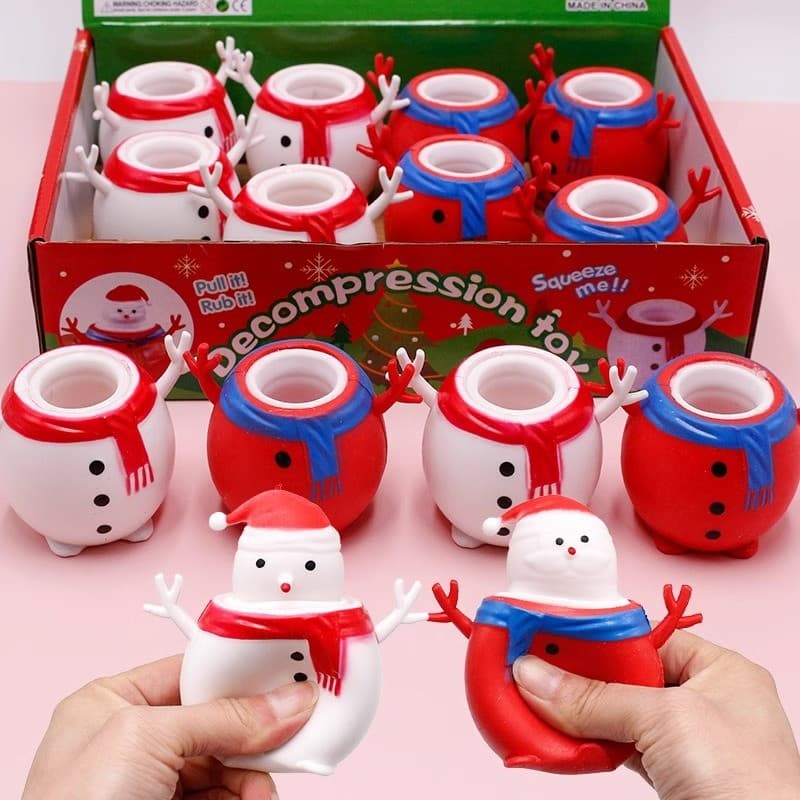 Natal pitada música descompressão brinquedo Squeeze copo crianças ventilação engraçado criativo complicado descompressão