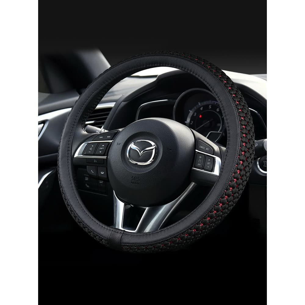 Capa de volante do carro adequada para Mazda 6 3 Ruiyi Ancosella CX-5 Atz CX-4 quatro estações capa de aperto