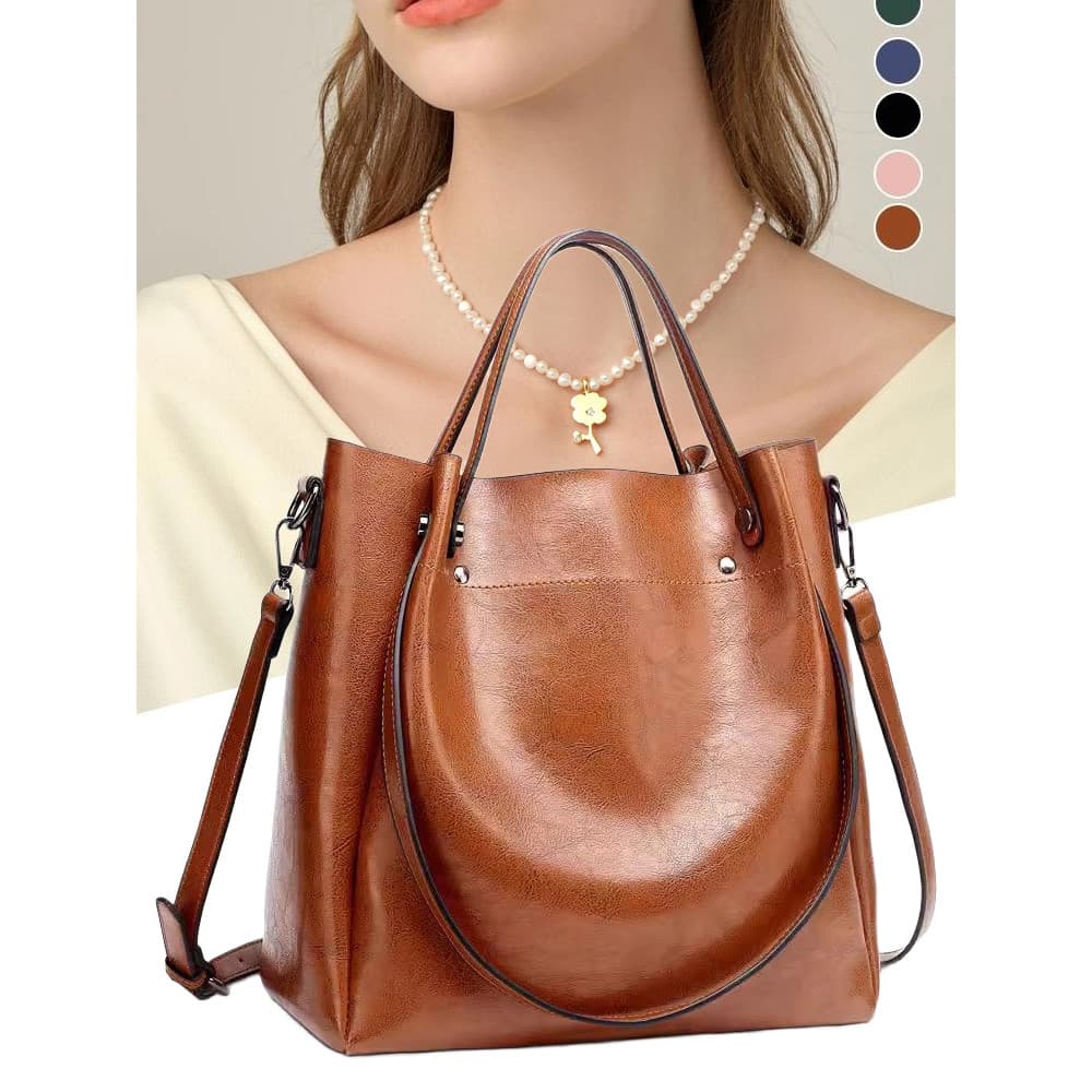 【Estilo e Sofisticação】Bolsa feminina de couro, bolsa de luxo, bolsa tote, bolsa feminina de grife, bolsa elegante