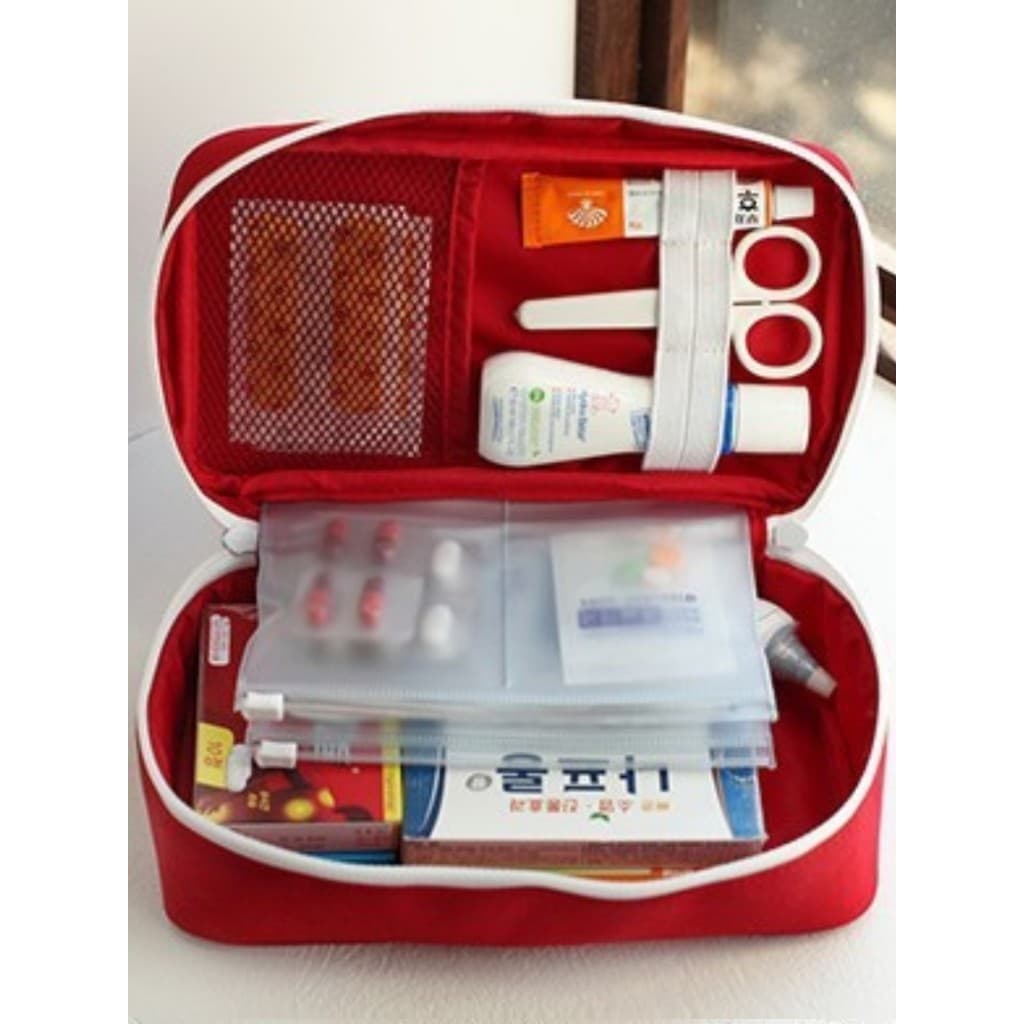 Viagem portátil portátil portátil saco de medicina ao ar livre Kit de primeiros socorros saco de medicina doméstica saco