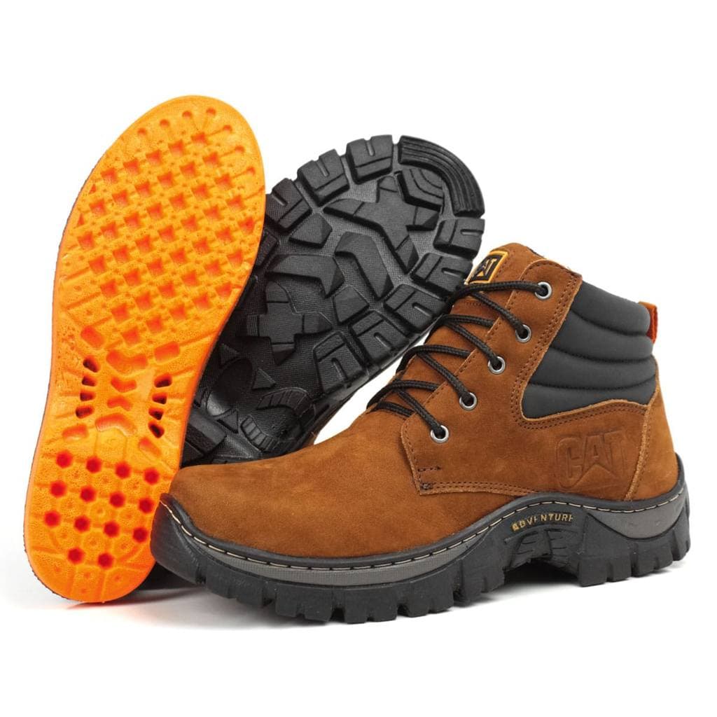 Bota Adventure Caterpillar Segurança Coturno Trabalho Trilha 100% Original