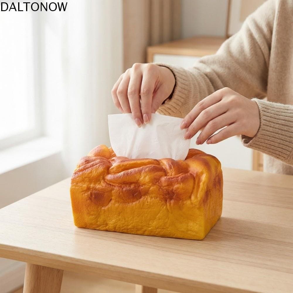 DALTONOW Suporte De Tecido Para Torradas Falsas , Decoração De Mesa De Pão Torrado De Comida , Rack De Simulação , Ornam