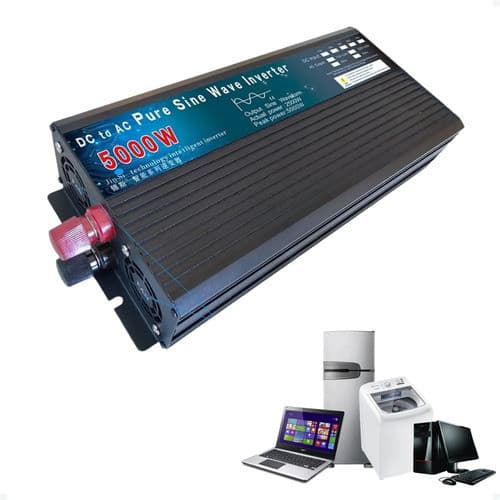 Inversor Off Grid 24v 220v 5000w Onda Senoidal Pura 60hz