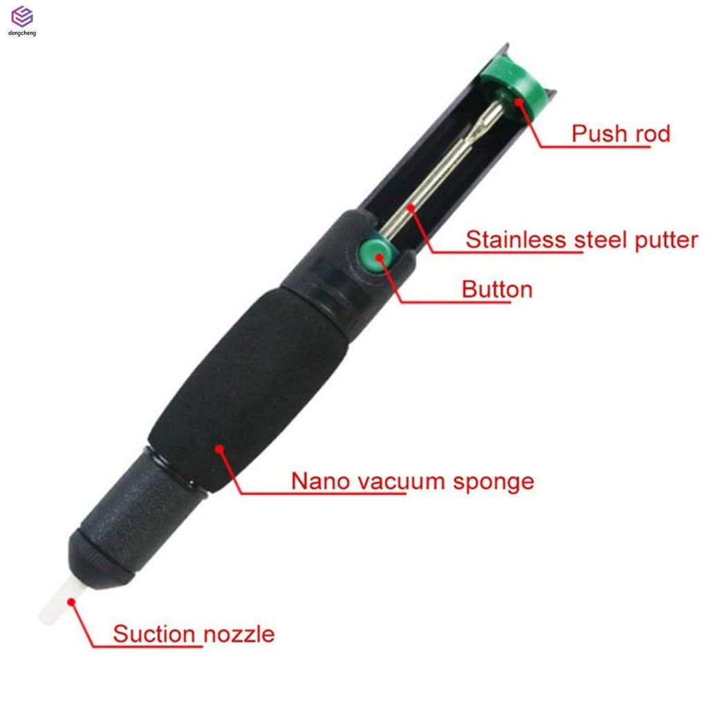 Ferramenta portátil e potente para dessoldagem, adequada para dessoldagem, ideal para soldagem DIY 1KGX
