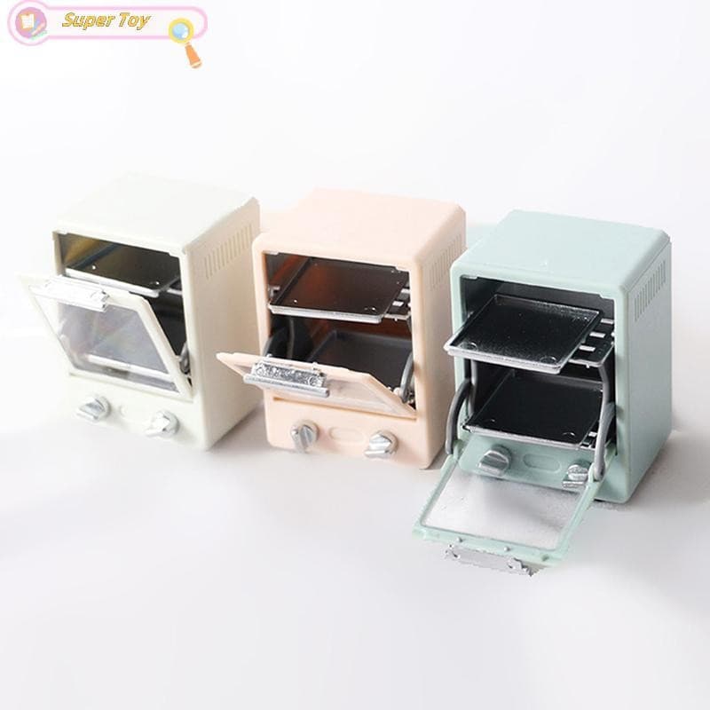 SUPERTOY Dollhouse Cozinha Forno Elétrico Microondas De Ins Miniatura Modelo HOT
