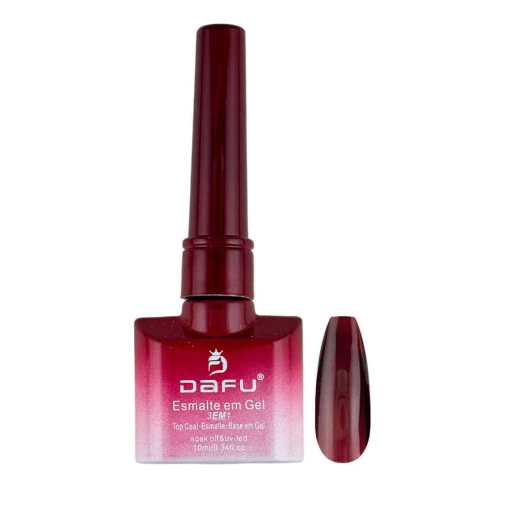 Esmalte Em Gel 3 Em 1 - 10Ml Dafu Cor:33