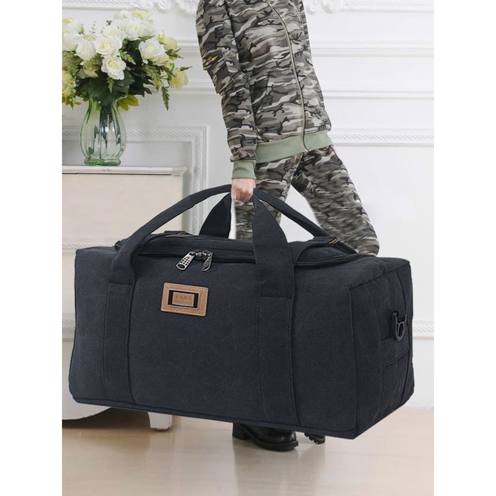 Bolsa de viagem Extra grande capacidade, bolsa de viagem para homens e mulheres, bolsa de armazenamento de colcha, bagag