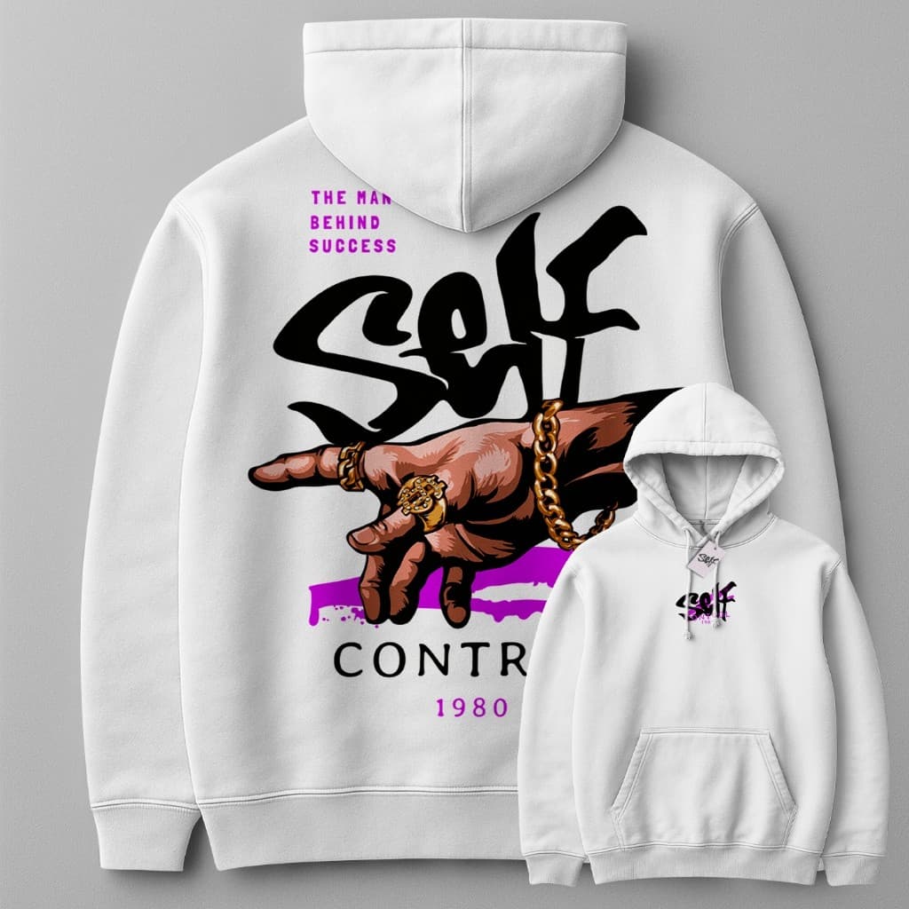 Moletom 1980 StreetWear Casaco Blusa Casual Urban Style Hand Gangsta