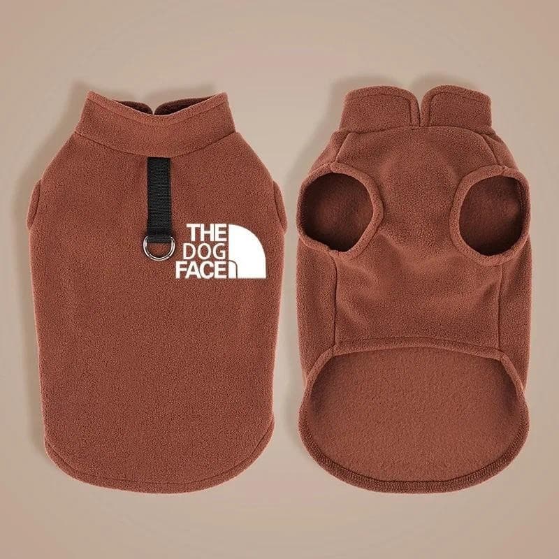 Jaqueta Para Cachorro De Estimação Com Arnês Inverno Quente Suéter Roupas Casaco Labrador Chihuahua De Buldogue Francês