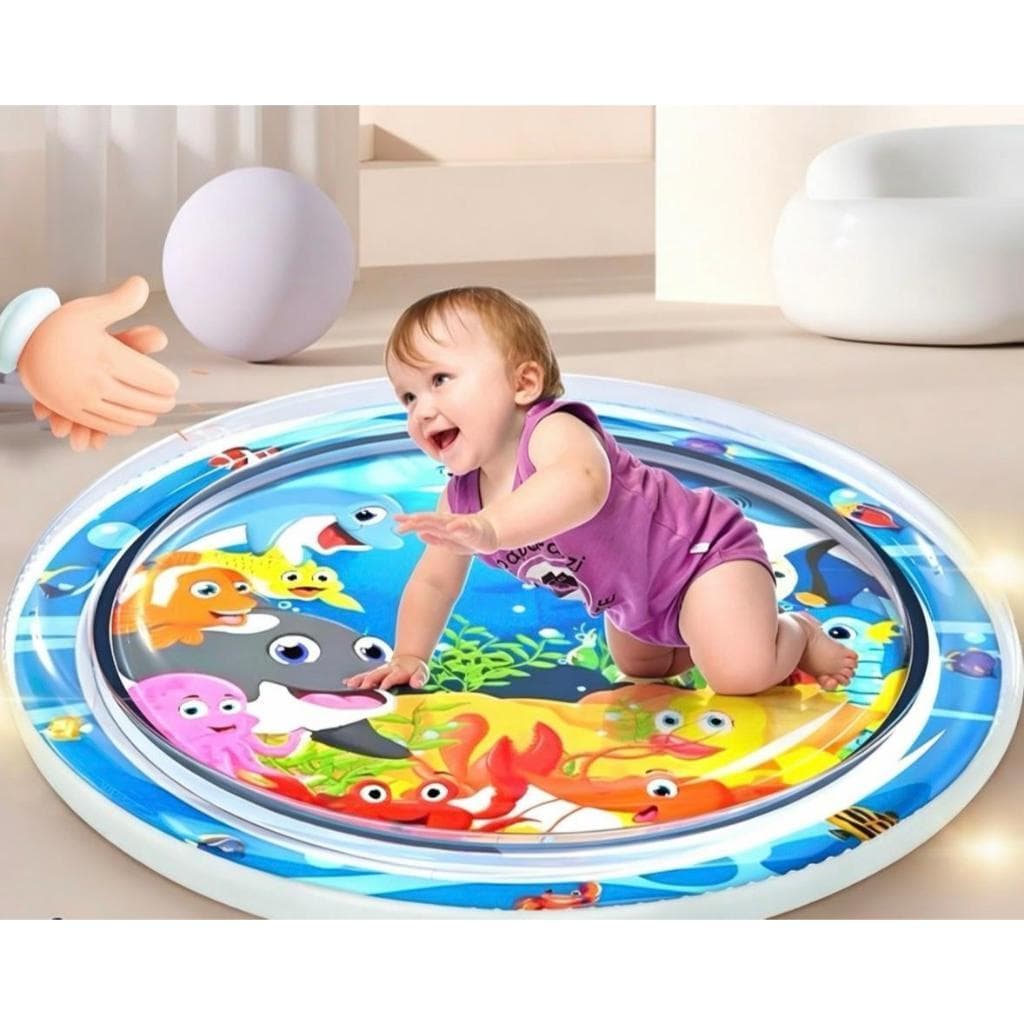 Tapete Infantil Bebê Inflável Água Atividades Sensorial Almofada Menino e Menina Angelina Shop