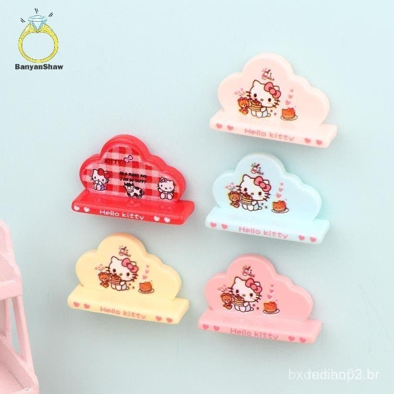 [BANY] 5 Peças Mini Prateleiras Da Hello Kitty Para Casa De Bonecas KT Gato Prateleira De Parede Rack De Armazenamento M