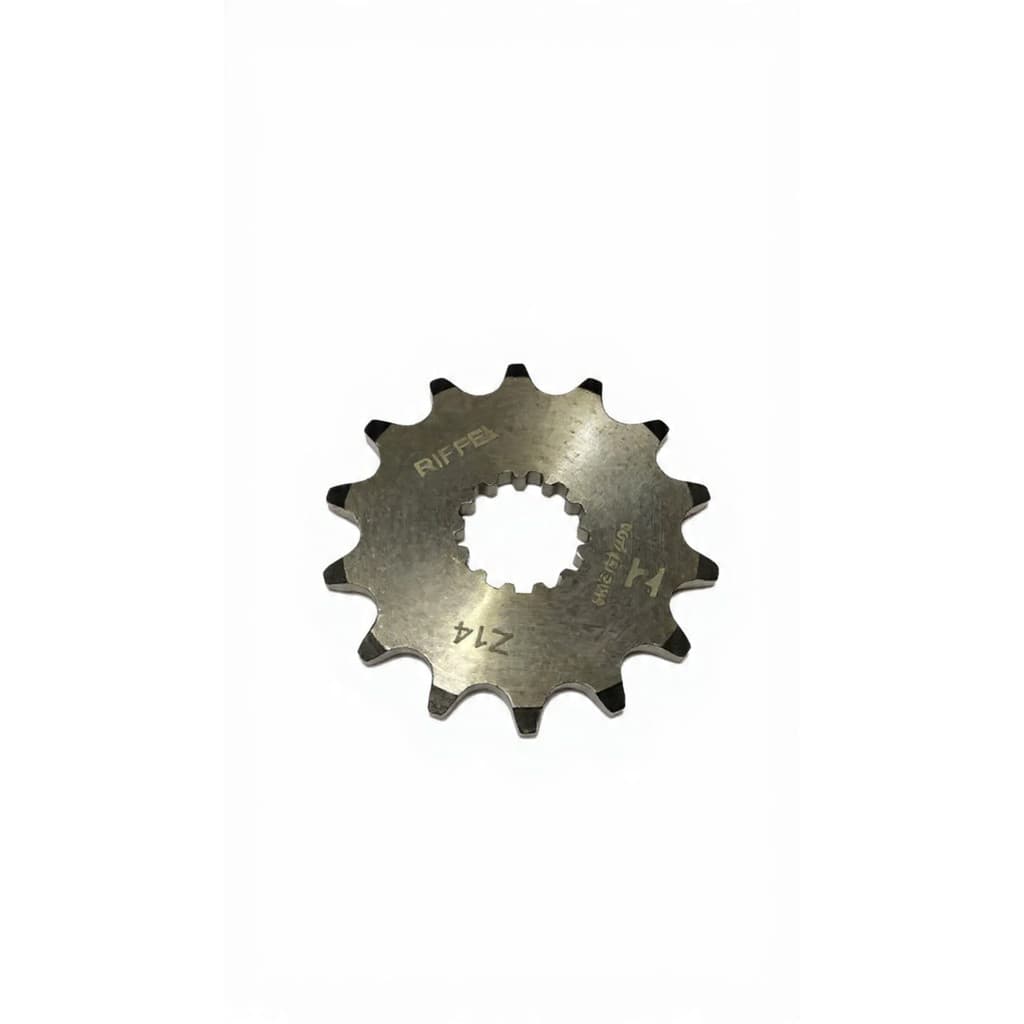 PINHÃO RIFFEL MT03 16 A 25  YZF R3 16 A 25 14 DENTES AÇO 1045  520