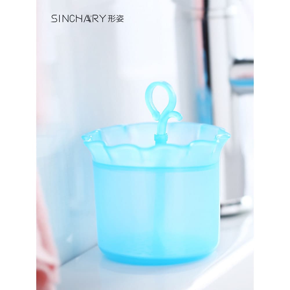 Forma postura limpador Facial Foamer espuma ferramenta útil rosto espuma copo feminino tamanho pequeno influenciador Tik