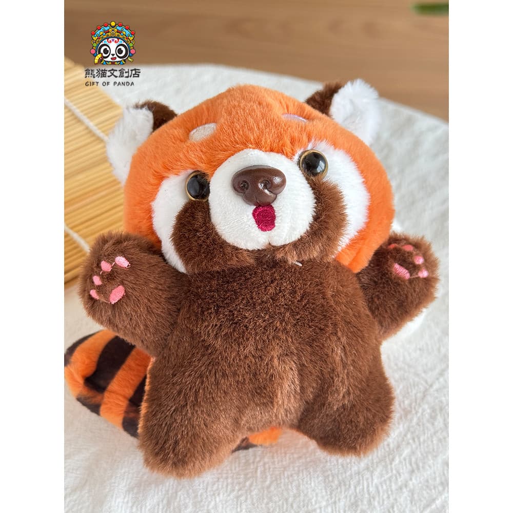 Pequeno Panda boneca pingente bonito boneca de pelúcia casal saco ornamentos chaveiro Chengdu lembranças Cultural criati
