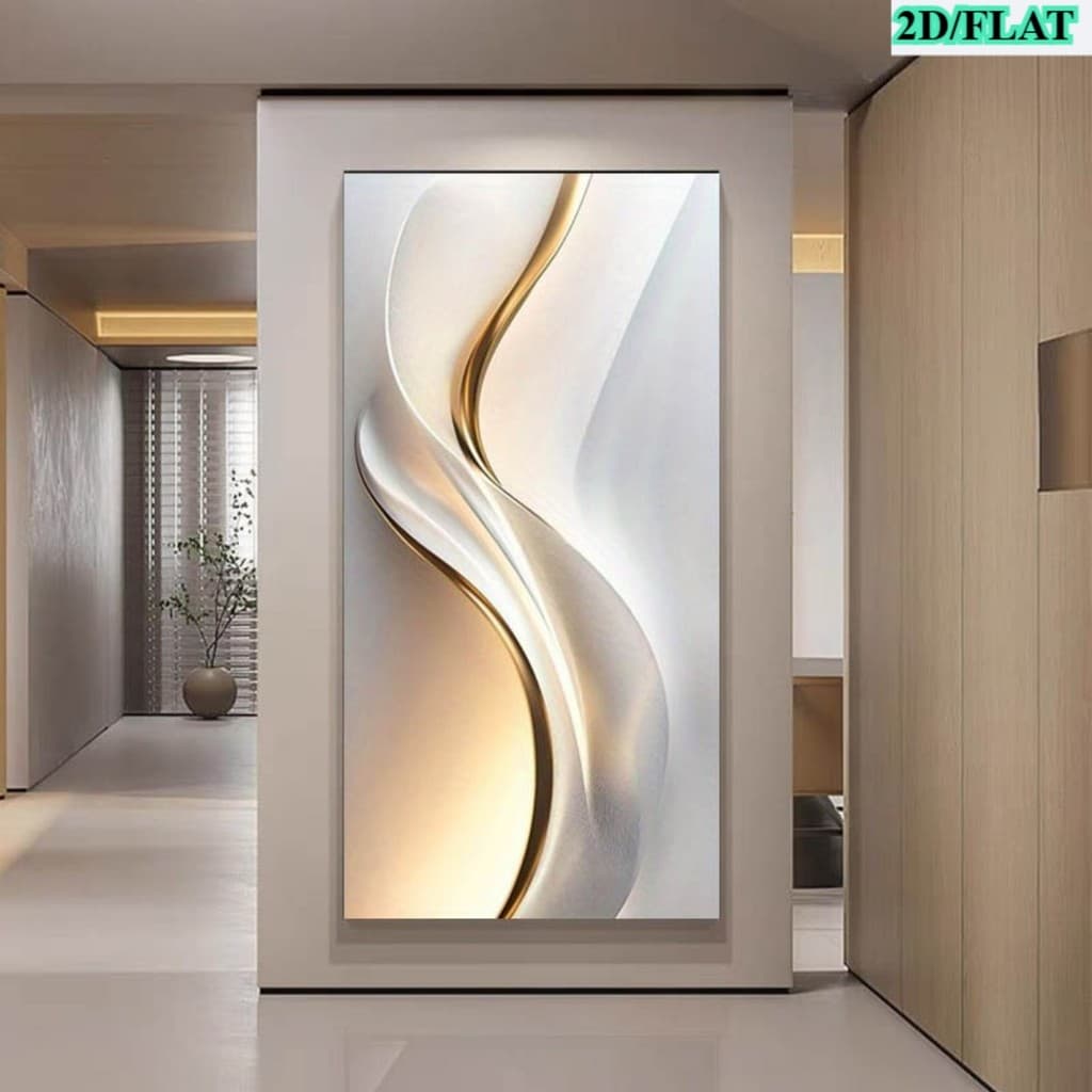 Quadro Decorativo Grande 115x80cm Clean Moderno Sala,Quarto,Copa,consultório,escritório,hall
