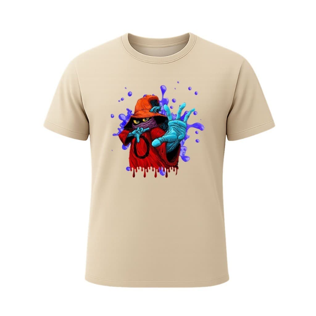 Camiseta Masculina T Shirt Promoção Algodão Confortavel Mago Orko He-Man Desenho