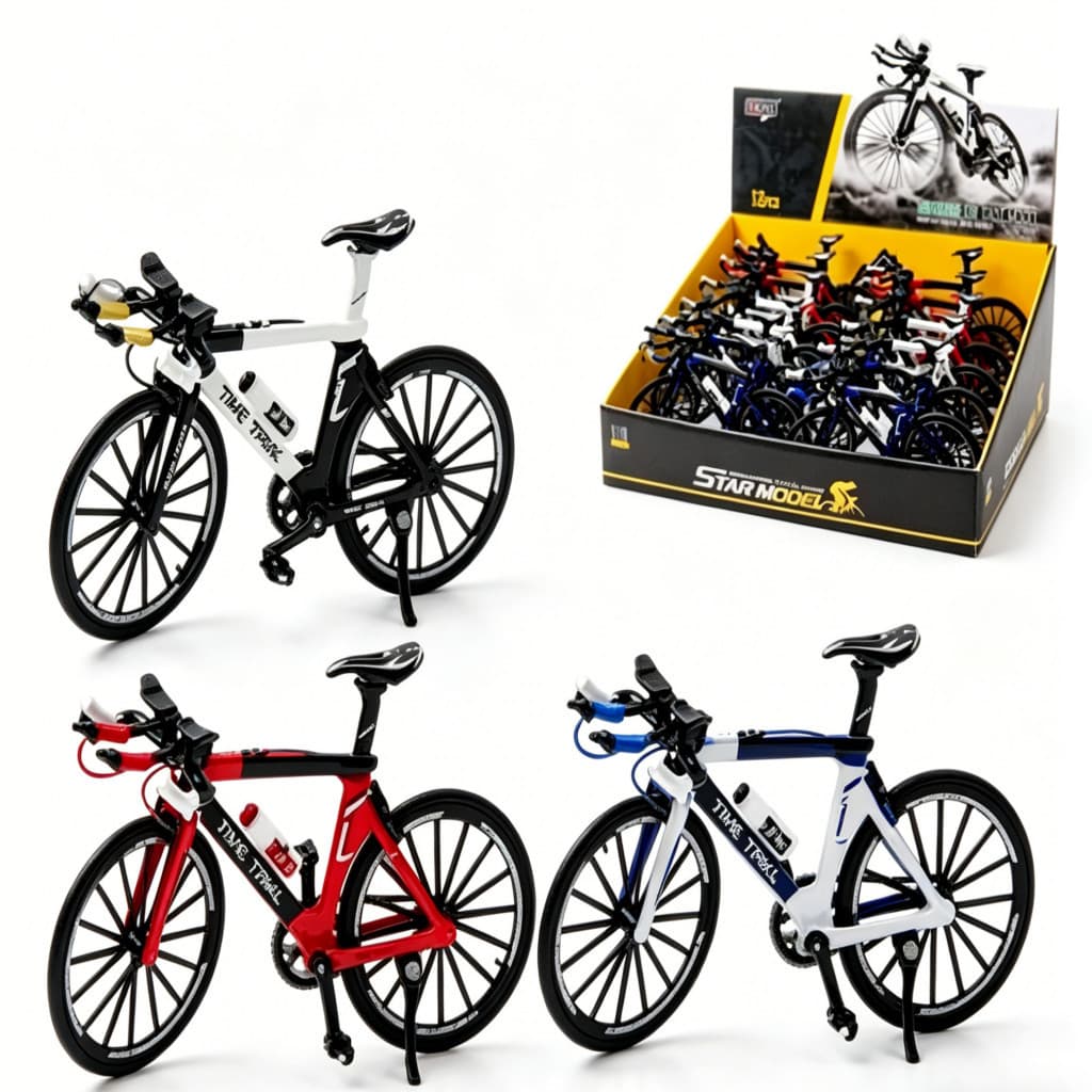 Modelo de Bicicleta de Triathlon com Detalhes Realistas