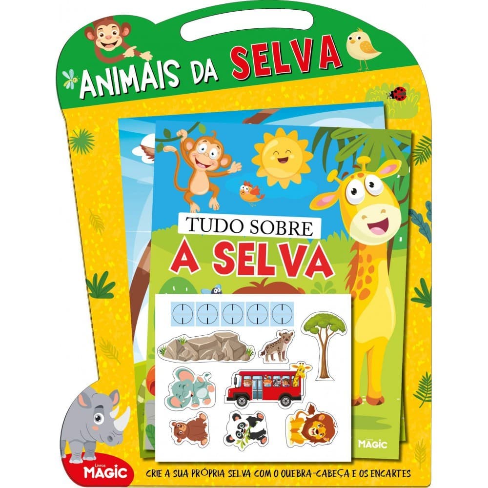 Livro Animais da Selva