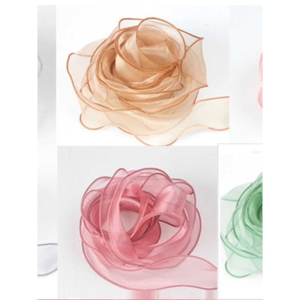 Influenciador onda fio borda branca mãe bolo cozimento decoração Fishtail fio segurando buquê de flores fita tecida
