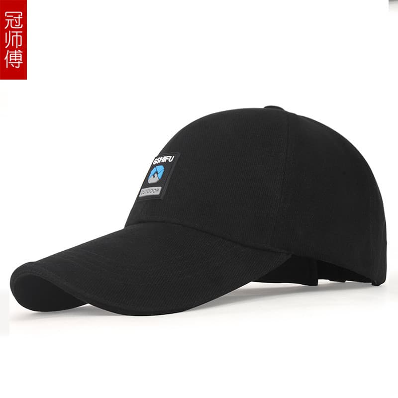 Boné masculino lazer ao ar livre boné de beisebol ajustável Plus size outono inverno boné grande circunferência da cabeç