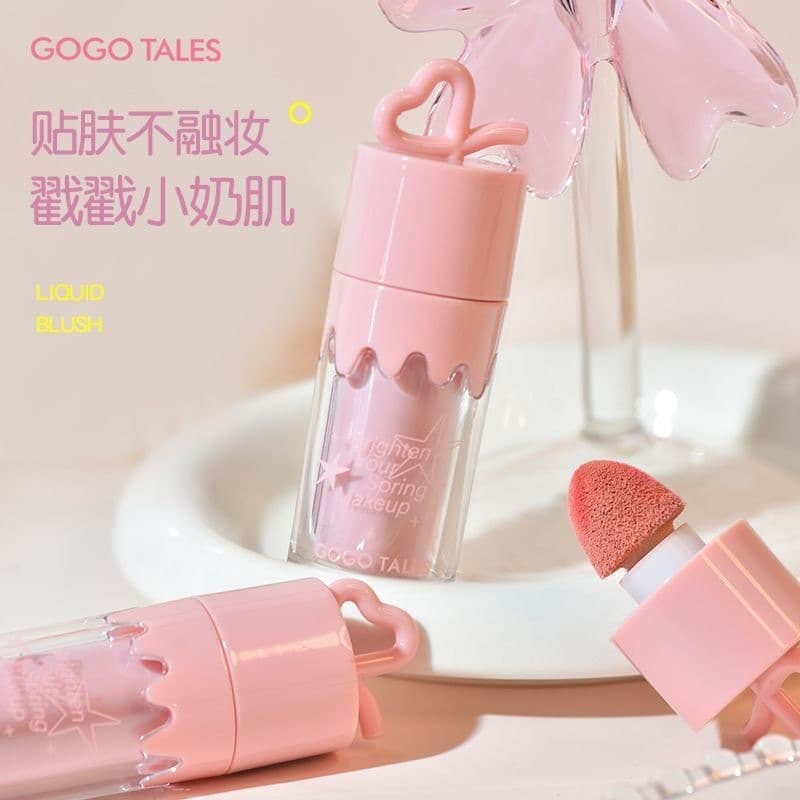 Gogotales gogotales monocromático líquido Blush Multi-Purpose creme baixa saturação expansão psiquiatra cor diária luz m