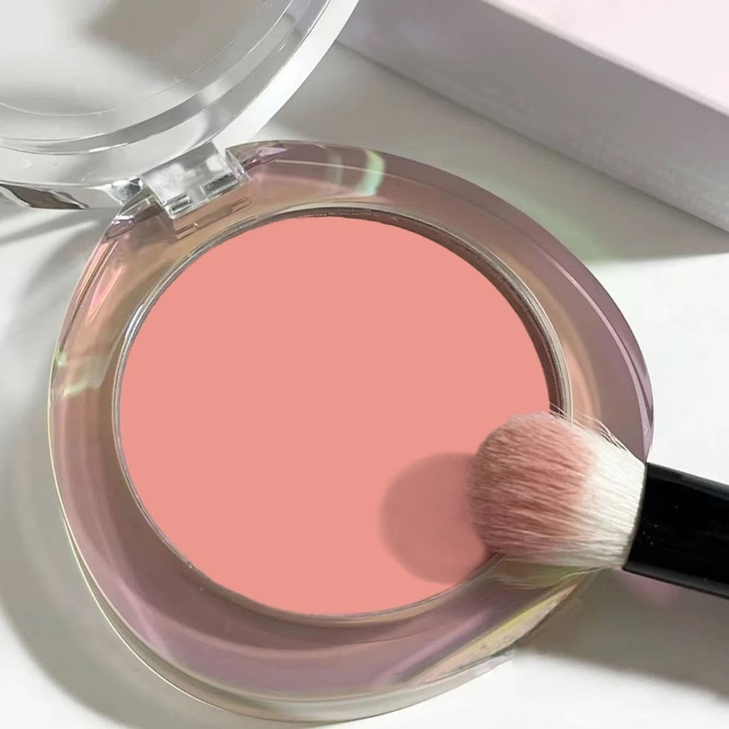 HISYI Monocromático Cubo de Gelo Blush Feminino Natural Sol Vermelho Encolher Expansão Cor Alto Brilho Sombra Contorno T