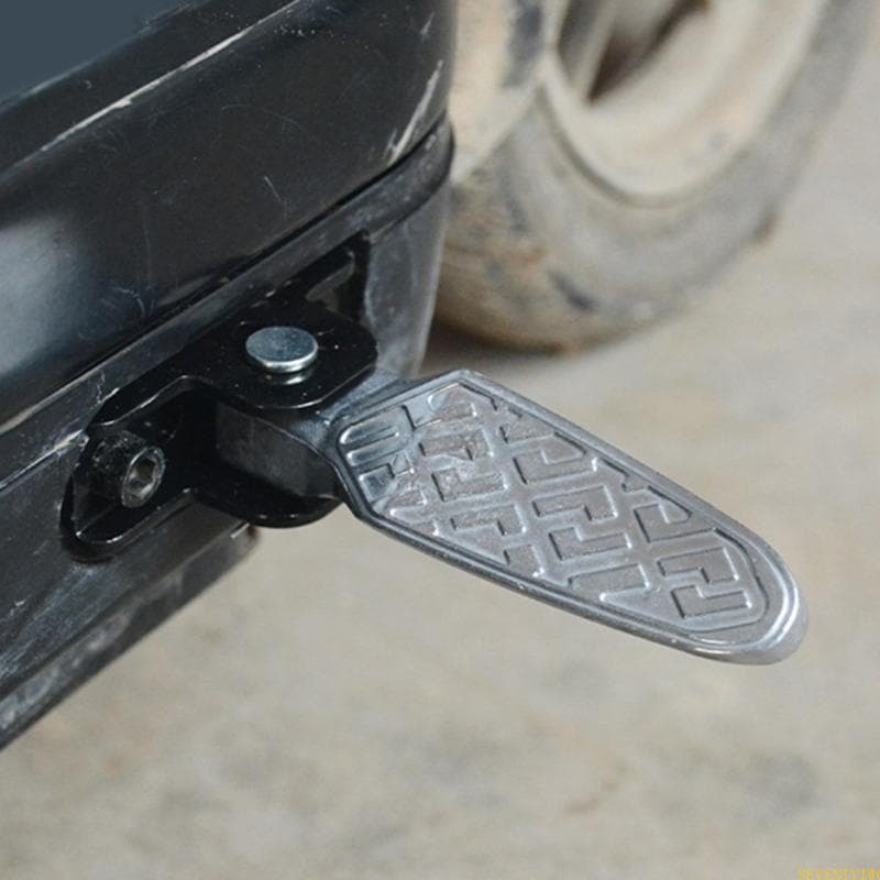 Forte À Corrosão Pé Pegs Alumínio Uso Duradouro Para Scooter E