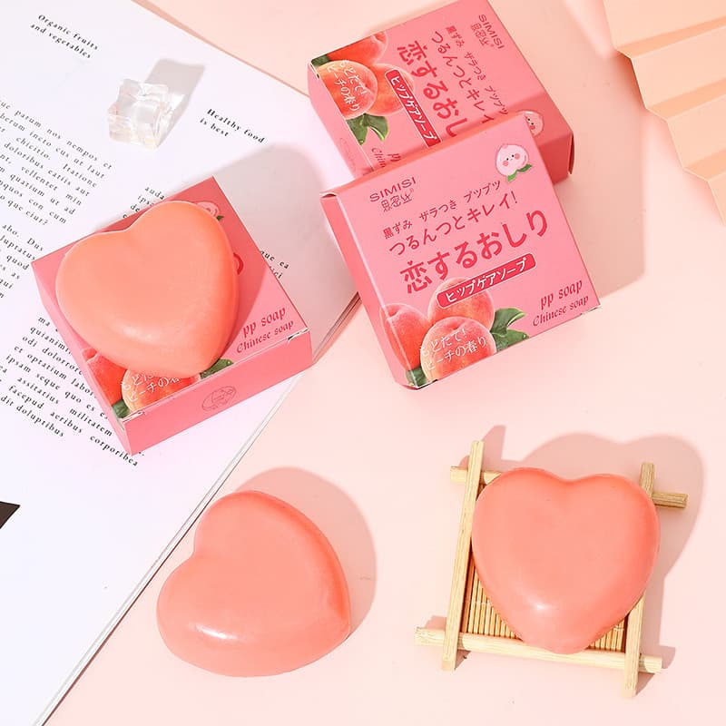 Pêssego pp sabão lindas nádegas bunda partes íntimas rosa luz coloração axilas coxas interior bunda lavagem óleo essenci
