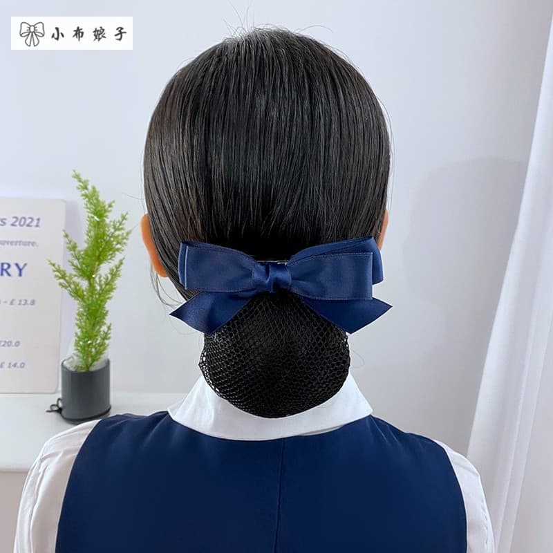 Cabeça de trabalho flor feminino profissional bobina de cabelo doce fresco enfermeira especial rede de cabelo vazio pass