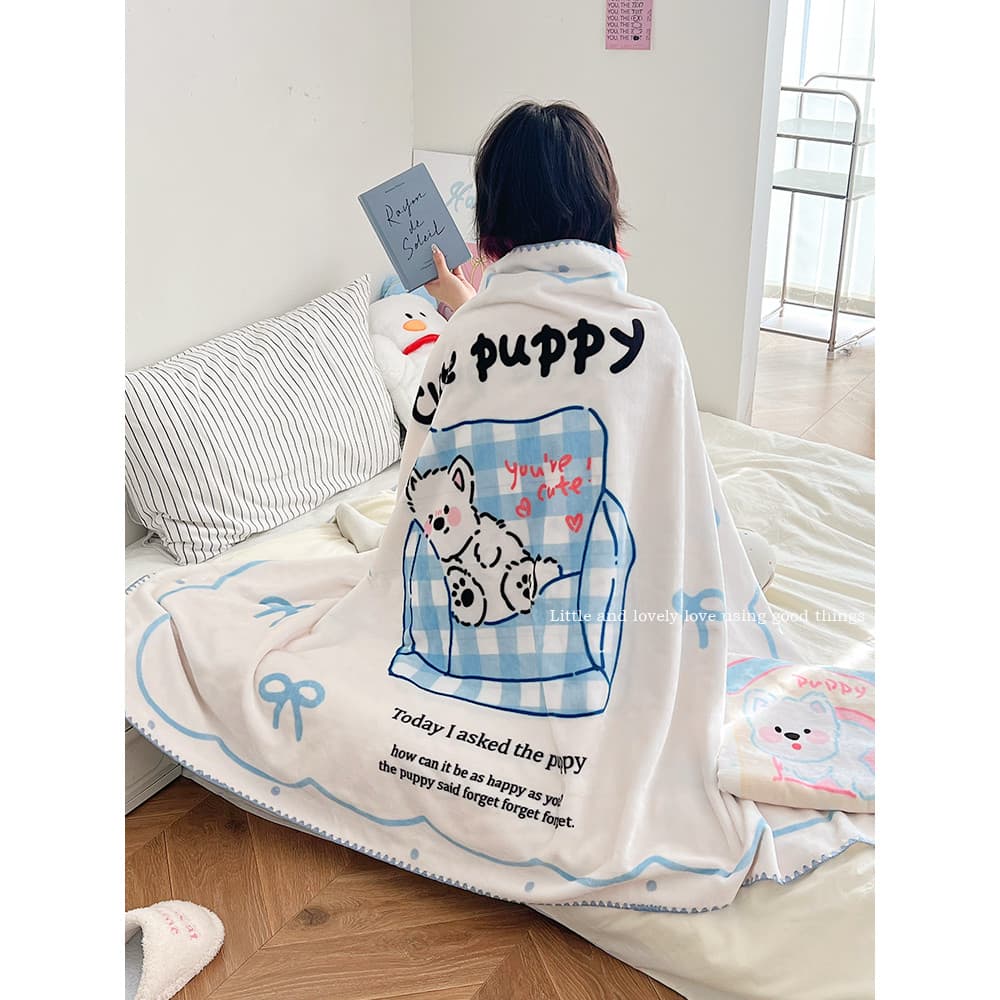 Bonito menina coração capa perna pequeno cobertor xale engrossado inverno escritório Nap cobertor joelho confortável lei