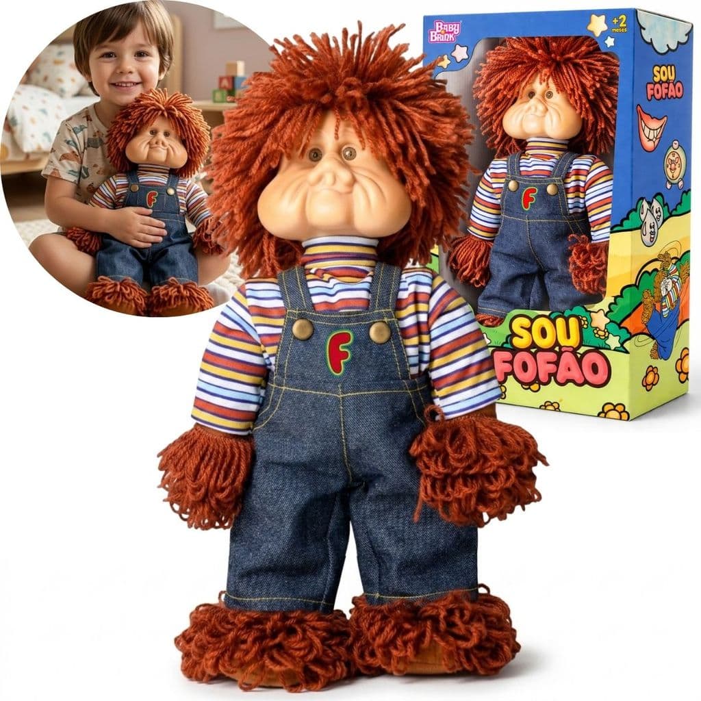 Boneco Fofão Original Carreta Furacão Lançamento