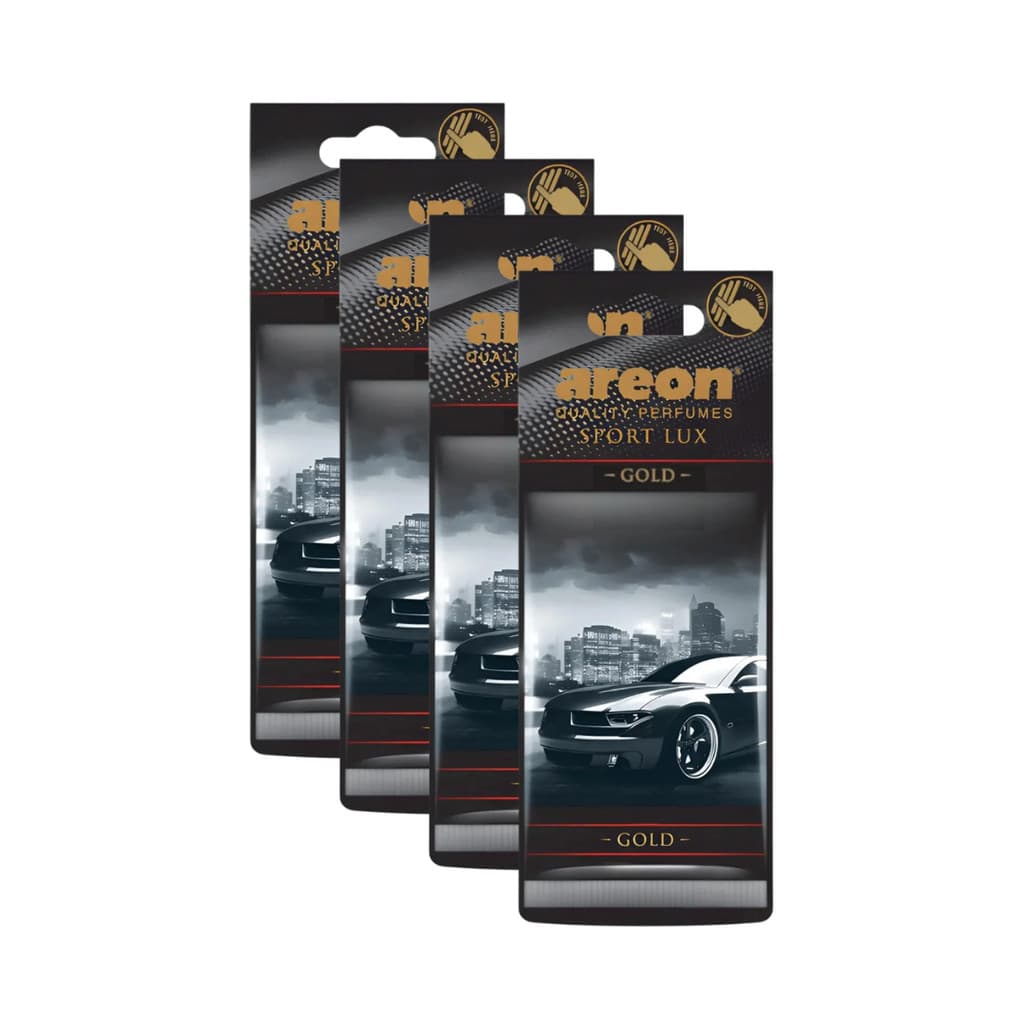 Kit 4 Aromatizantes Gols Sport Lux Areon