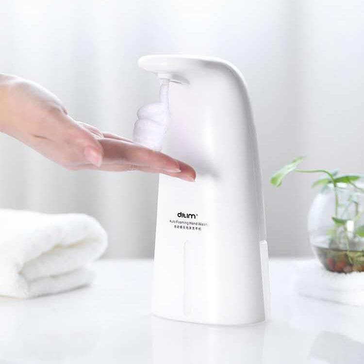 Espuma de indução automática para lavar as mãos, conveniente, novo estilo, dispensador de sabão inteligente, desinfetant
