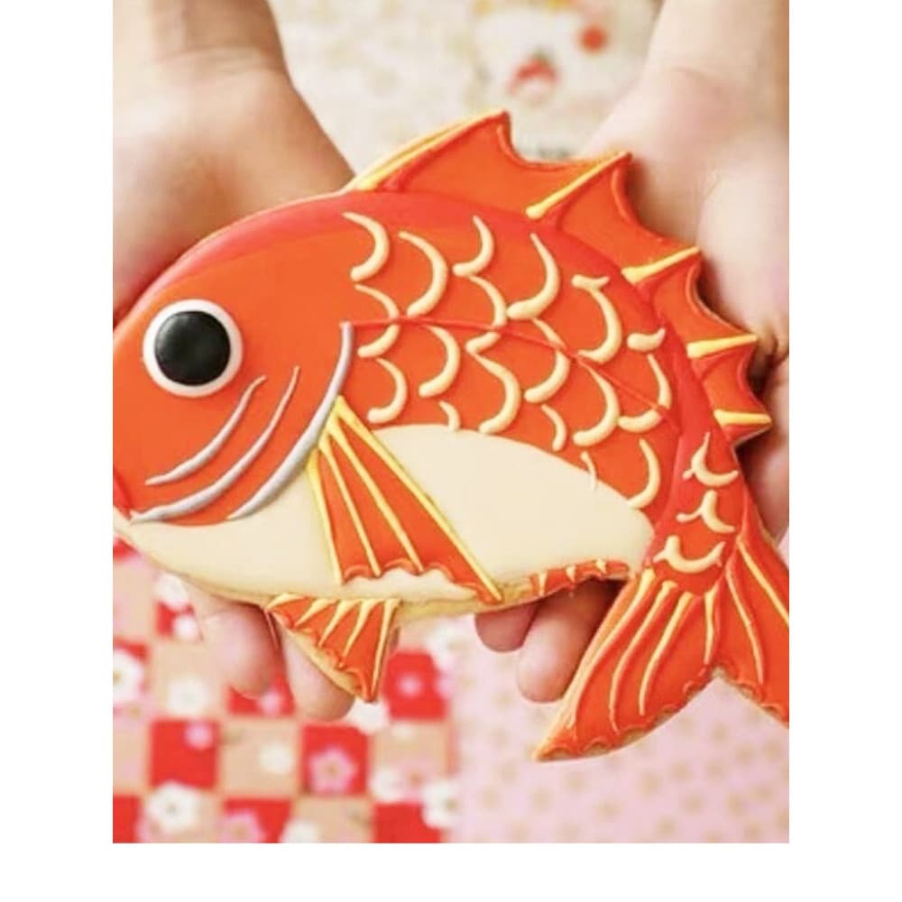 Ano novo chinês peixe Koi dos desenhos animados pão cozido no vapor molde macarrão padrão doméstico pão cozido no vapor