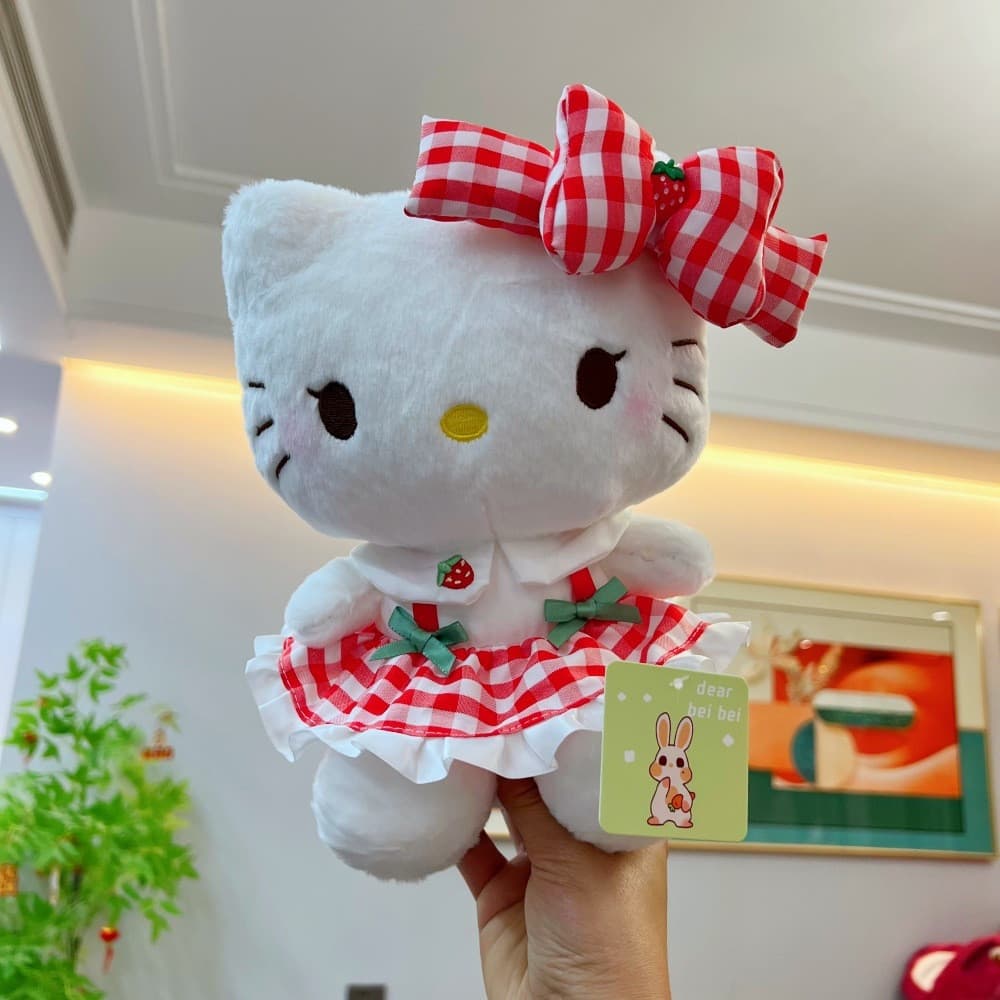 Brinquedo de pelúcia/boneca Hello Kitty/boneca acompanhante/presente de aniversário