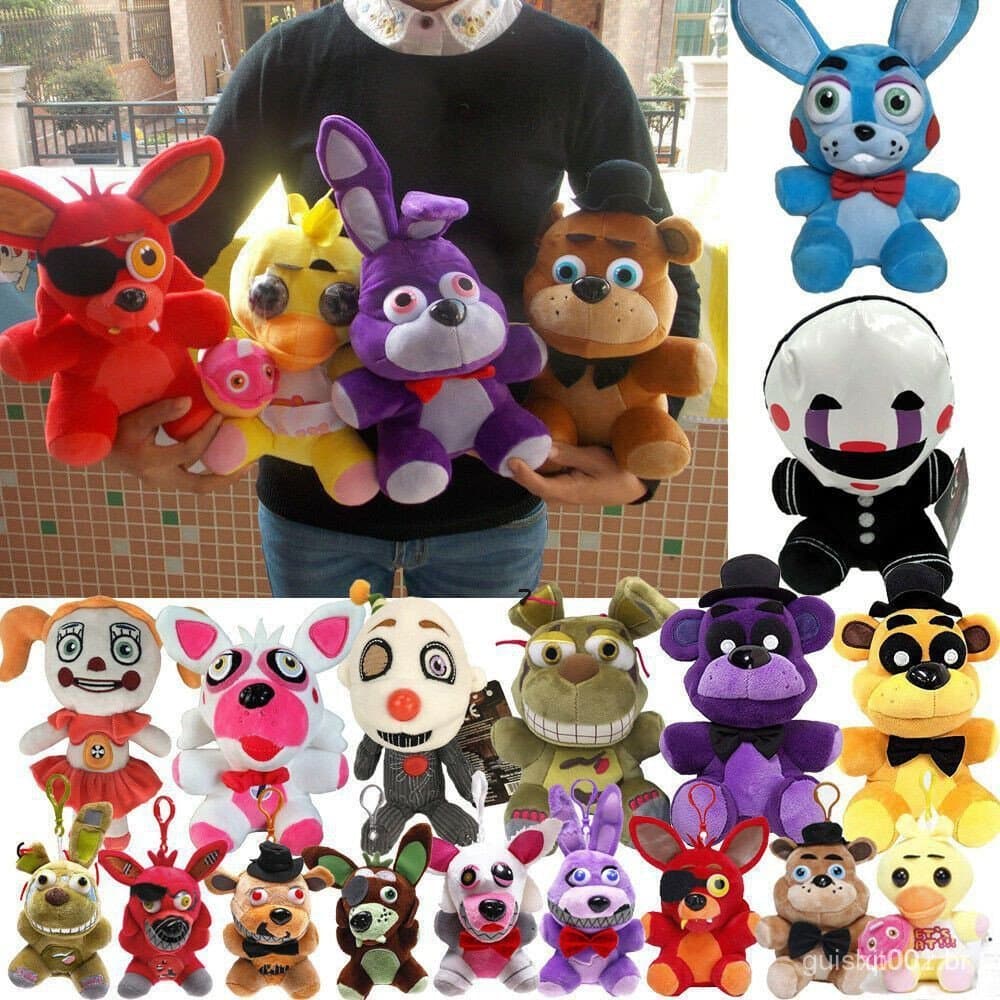 Cinco Noites Lolbit FNAF Exclusivo Cinco Noites Freddy Boneca De Pelúcia Para Crianças Presente de Brinquedo UKSN