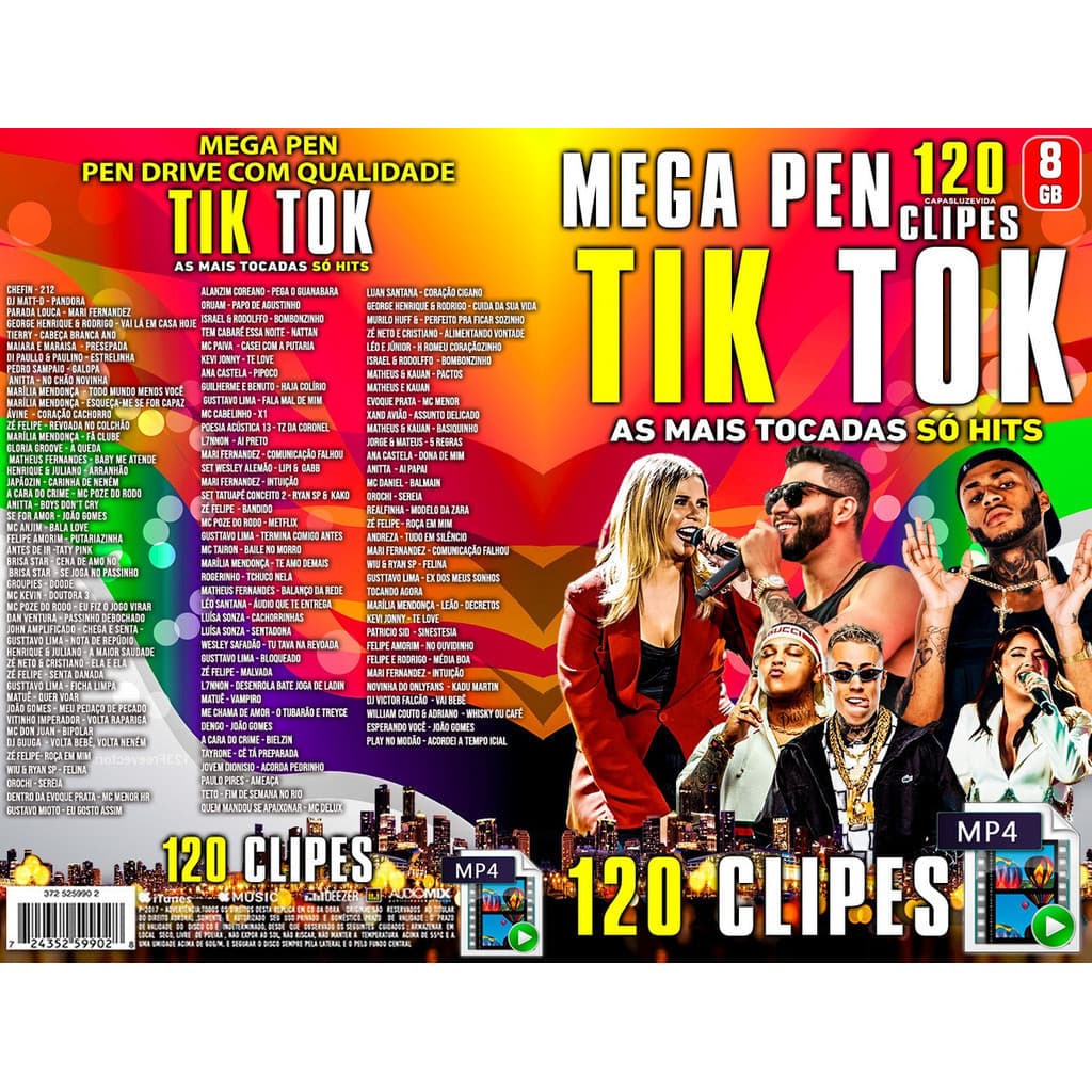 Mega Pen Drive Sucesso Mix Só As Top 2026