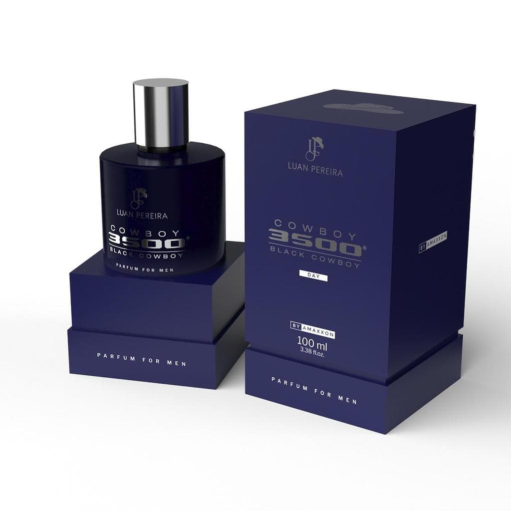 Perfume Masculino Luan Pereira Dia - Cowboy 3500 100 Ml - By Amaxxon