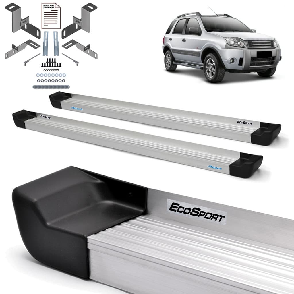 Estribo Prime Ecosport 2003/2012 Natural