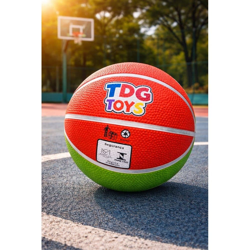 Bola De Basquete Infantil Vinil Texturizada Esportivo