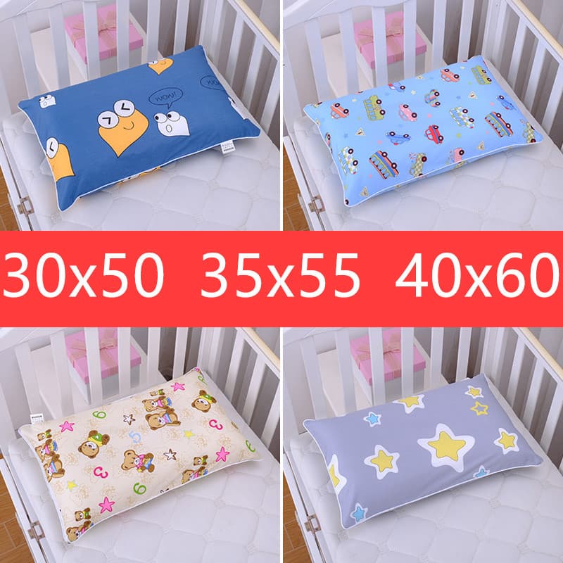 40x60 fronha de algodão infantil desenho animado 30x50 zíper tipo 37x57 estudante tamanho pequeno fronha de látex de alg