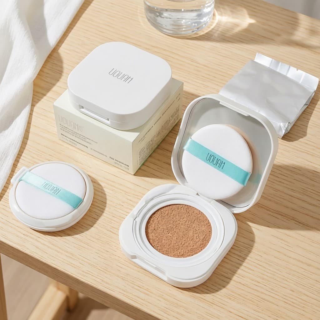 1.26 Creme Brilho Água Oni Bêbado Amor Maquiagem!Almofada de ar Yuquan Light Jane Hydrogel Yingrun um positivo + um núcl