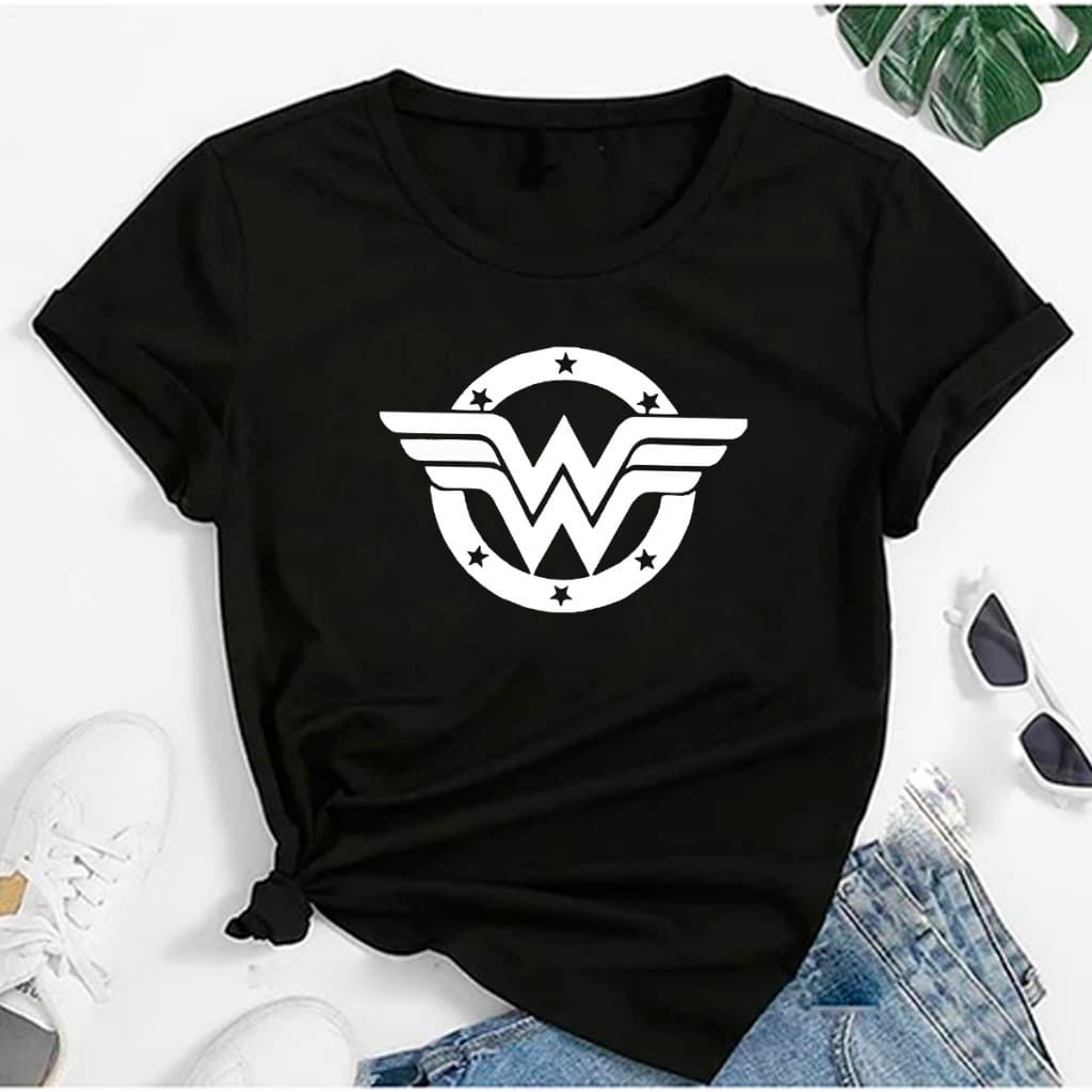 Camiseta Mulher Maravilha Camisa Feminina Estilosa